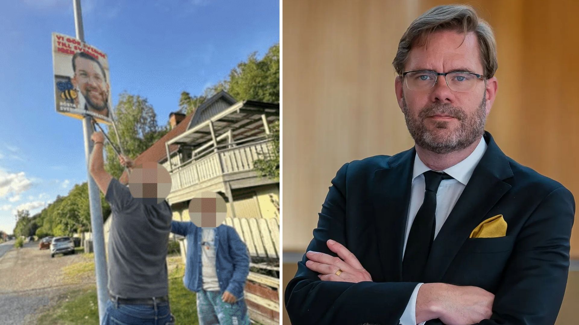 Fogelklou om affischattacken: Hon borde sparkas