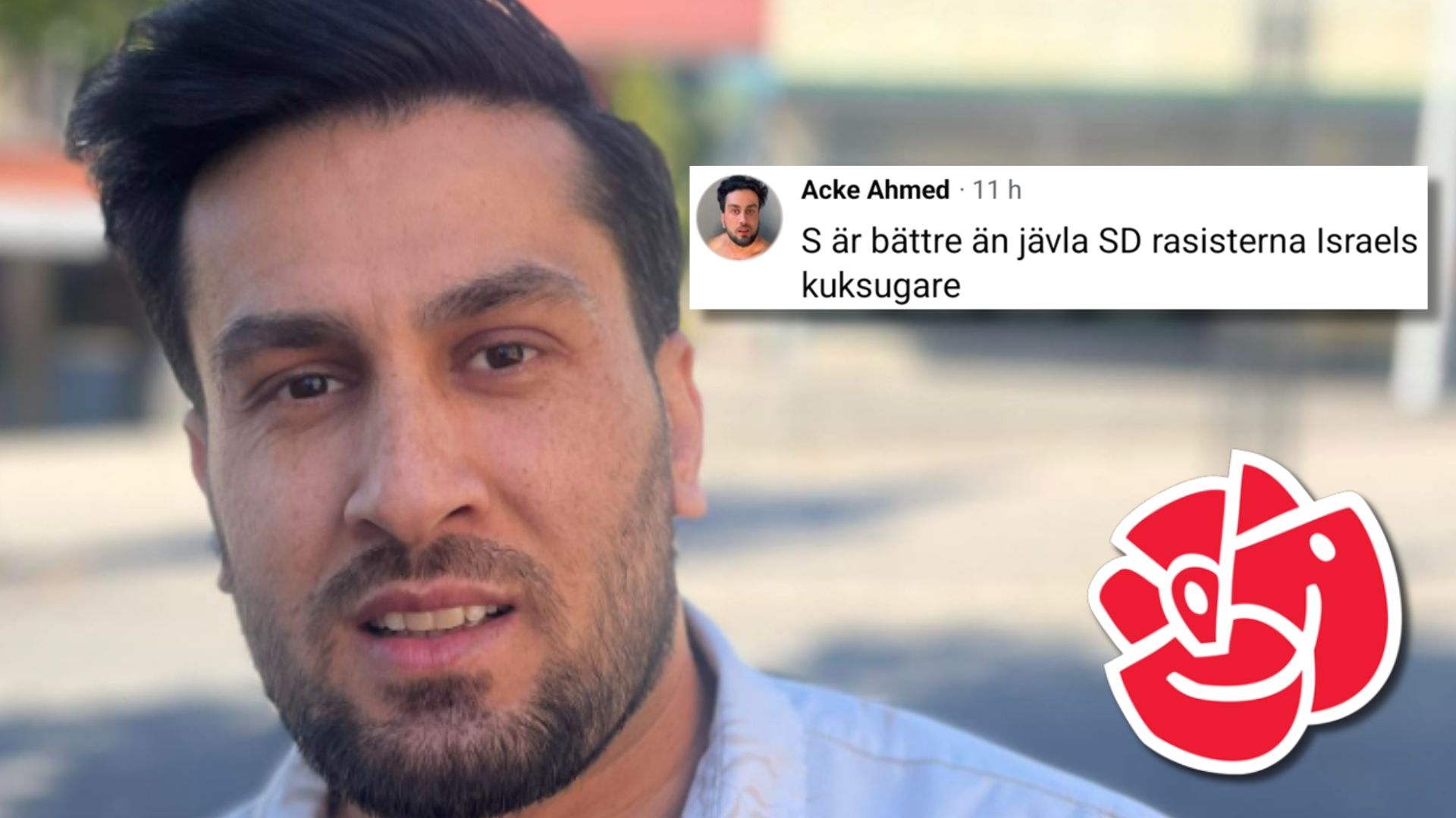 S-politikerns attack mot SD:s ungdomsförbund: "Israels kuksugare"