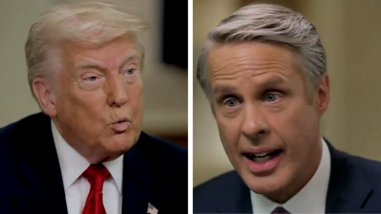 Trump "roastar brutalt" sin intervjuare: "En av de värsta"