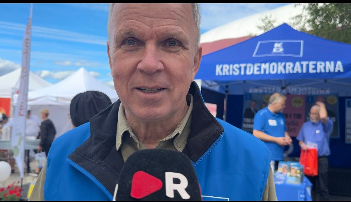 Richard Herrey (KD) efter Jomshofs quisling-utspel: "Höj nivån"