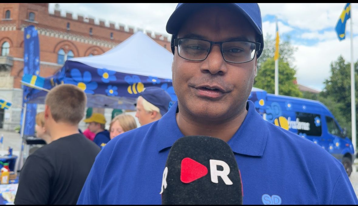 Ronie Berggren (SD) säger att ungdomar älskar Sverigedemokraterna.