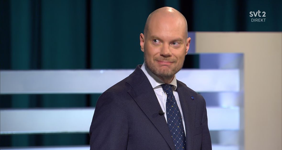 Martin Kinnunen (SD) Foto: SVT