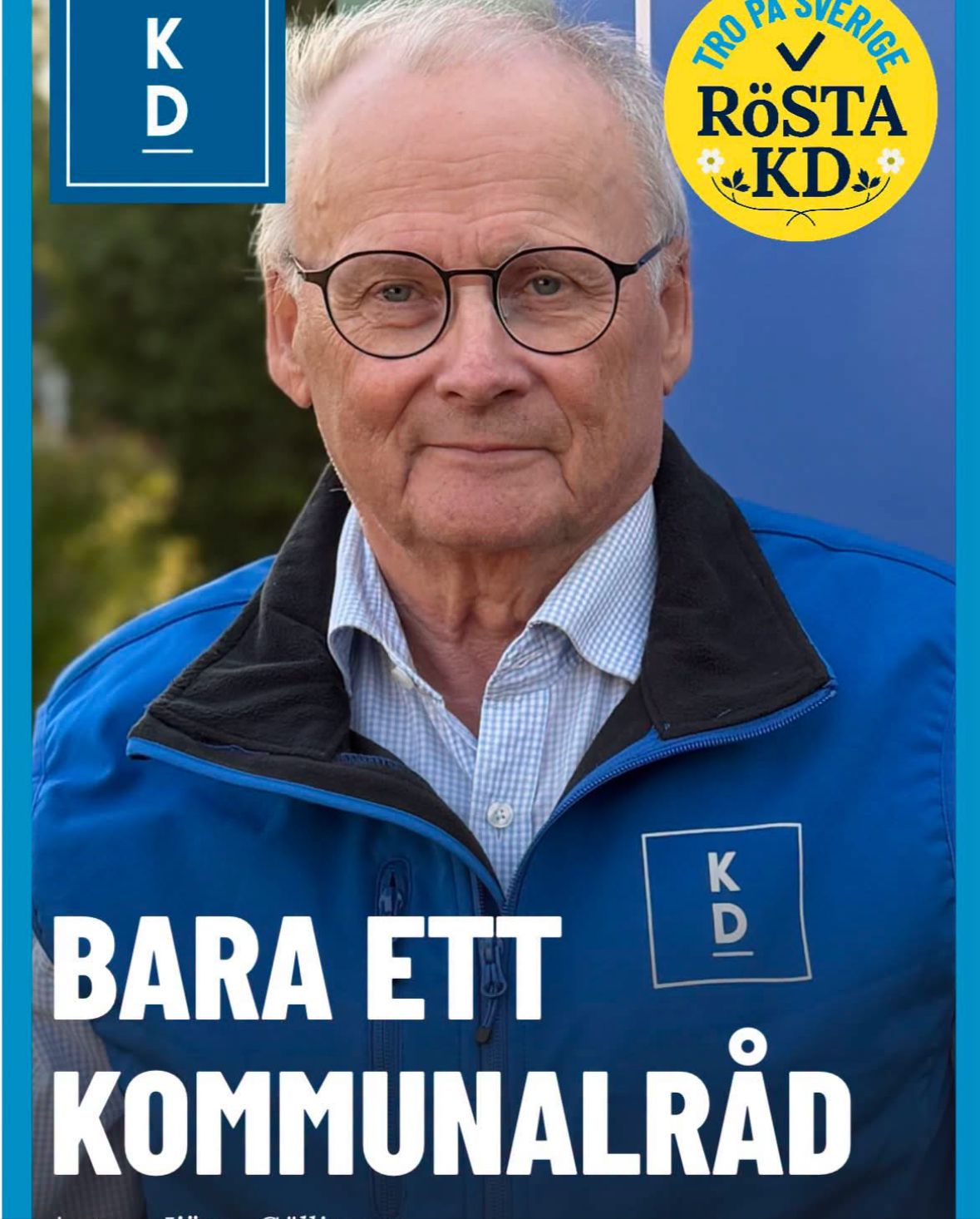 Antero Ijäs (KD) tror att det blir han som nu blir kommunalråd i Gällivare. Foto: KD
