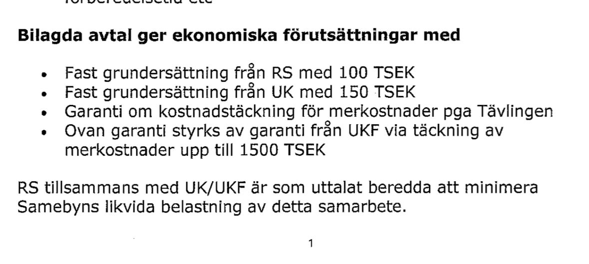 I förhandlingarna låg den initiala garantin på 1,5 miljoner för Vapstens sameby, en summa som senare fördubblades. Foto: Umeå kommun