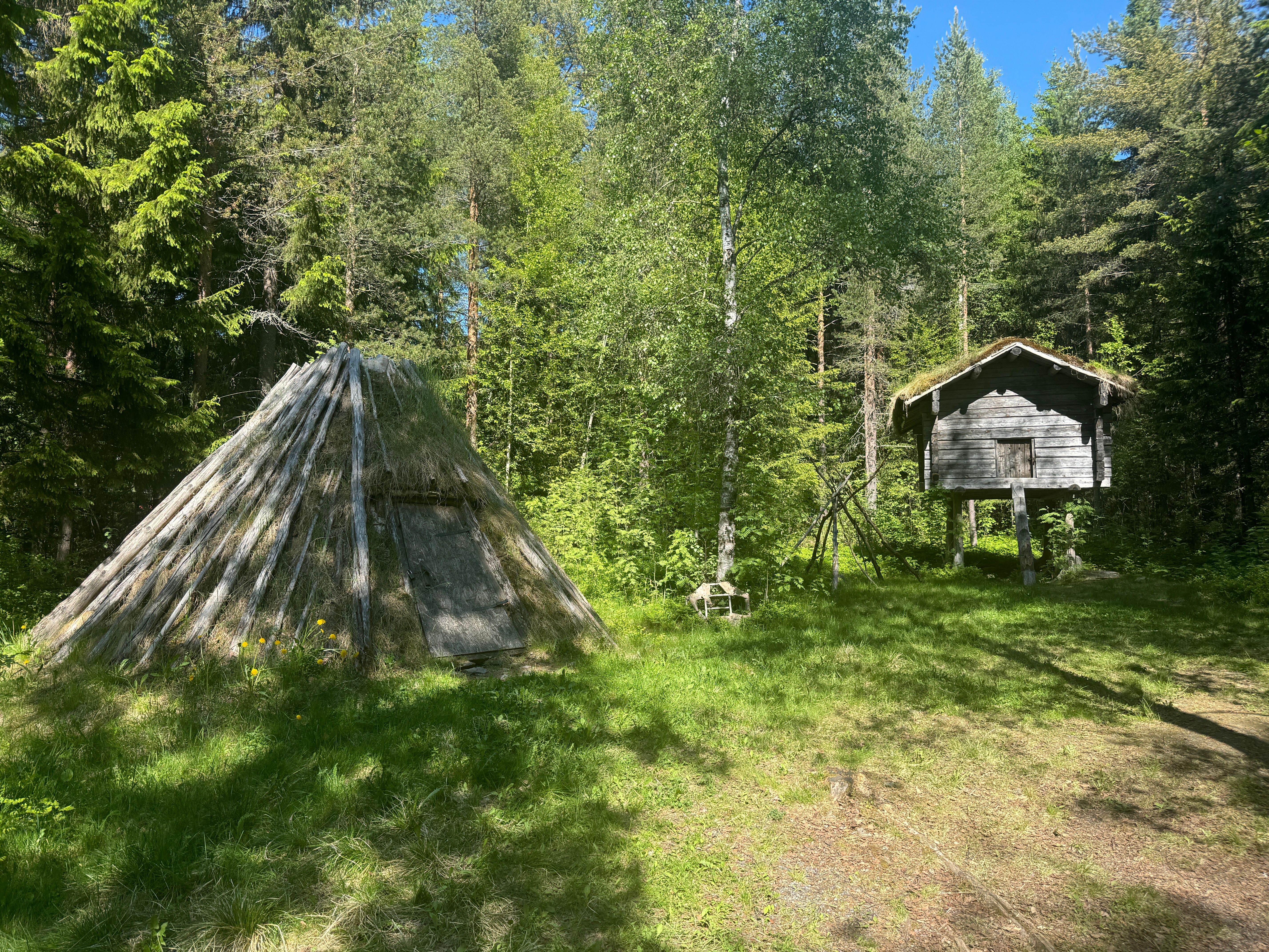 Vid Västerbottens museum kan man få en glimt av historien i Västerbotten. Foto: Riks