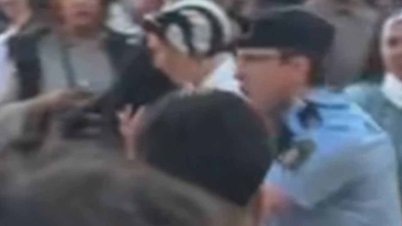 Se videon: Polisen griper in under Malmöfestivalen