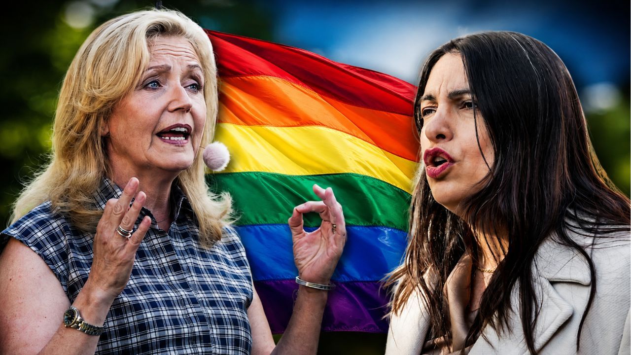 Pridebråket mellan Elisabeth Thand Ringqvist och Nooshi Dadgostar