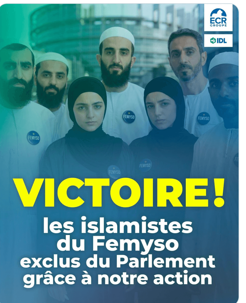 Kritiserad muslimsk paraplyorganisation portas från EU-parlamentets aktiviteter