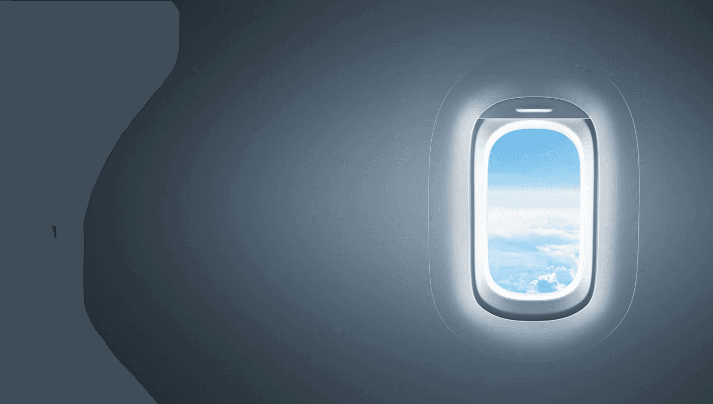 Passagerare nära att sugas ut ur flygplan under takeoff