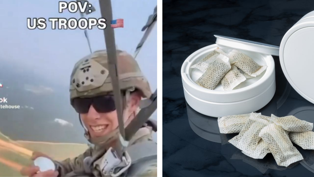 Vita husets militärvideo hyllar svenskt snus