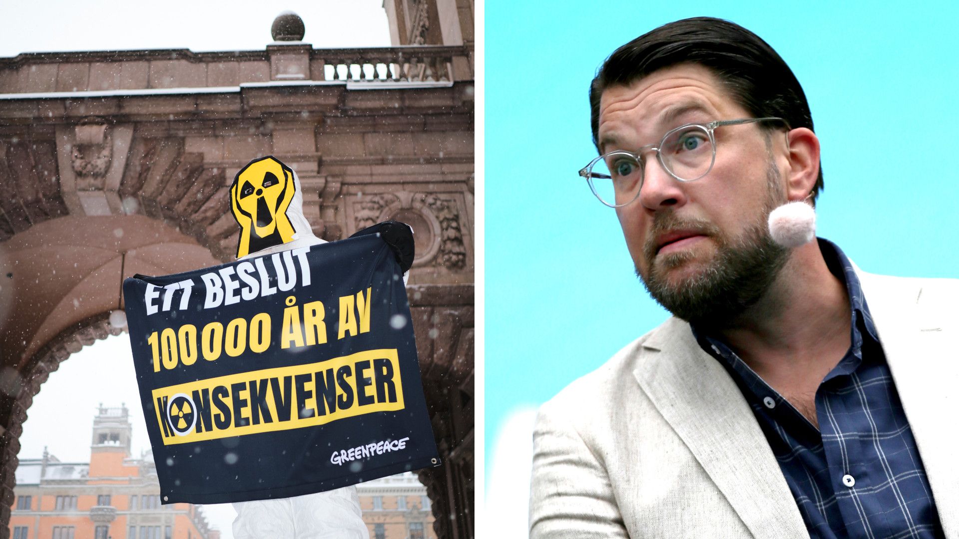 Greenpeace anordnar konsert i protest mot SD i Almedalen