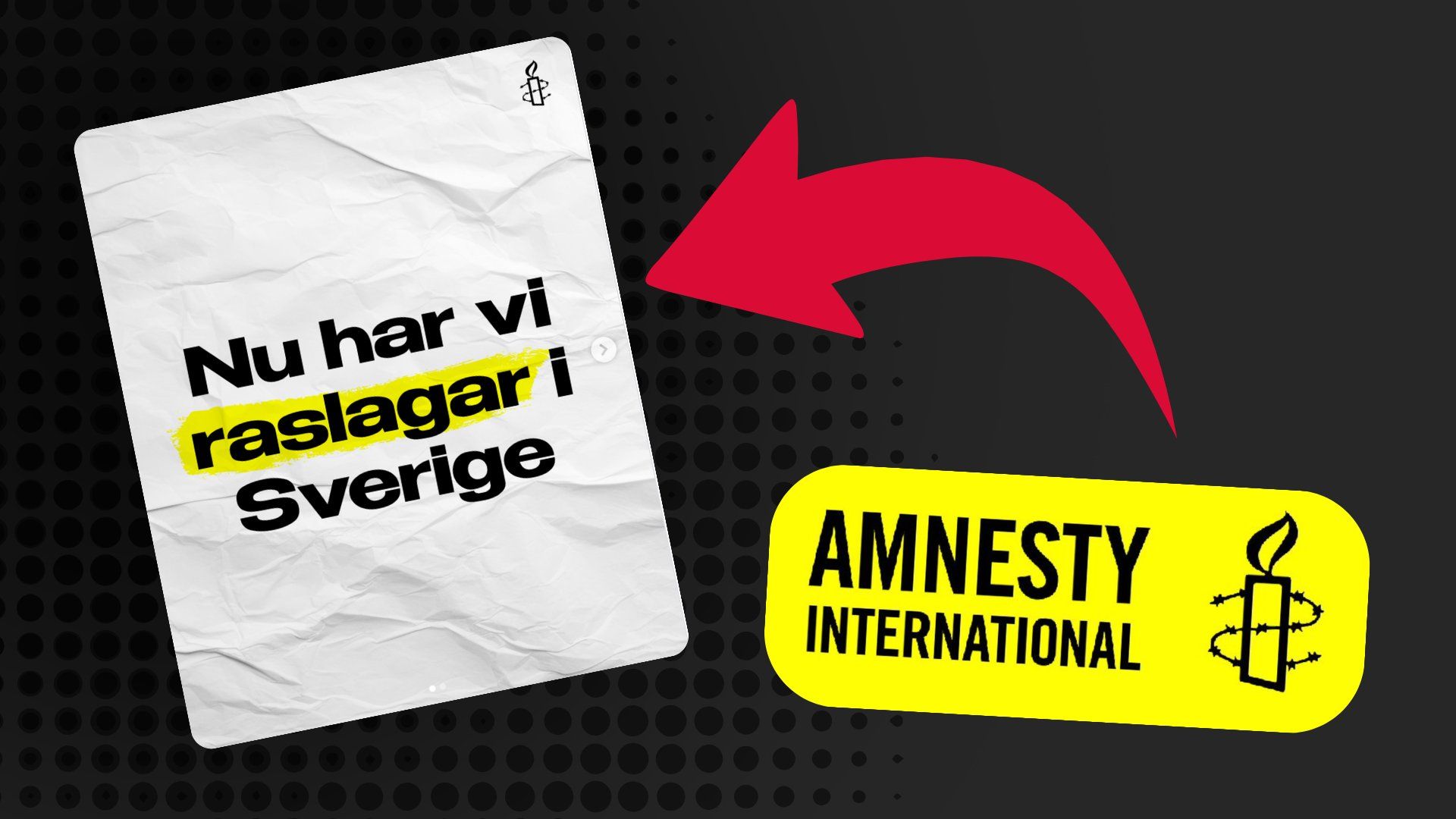 Amnesty kritiseras – jämför vandelskrav med raslagar 