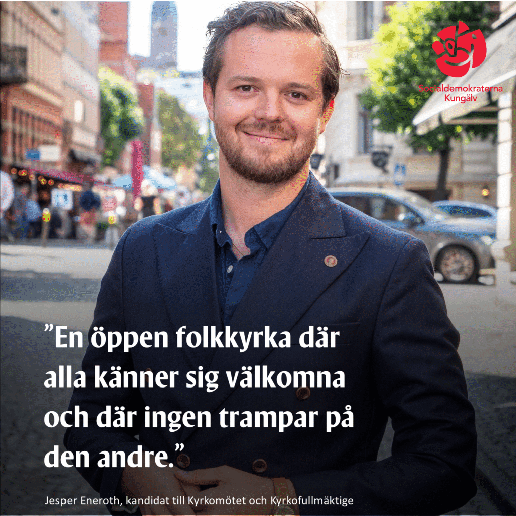 Jesper Eneroth (S). Foto: Socialdemokraterna