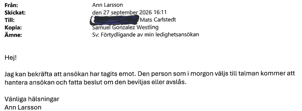 Foto: Riksdagen