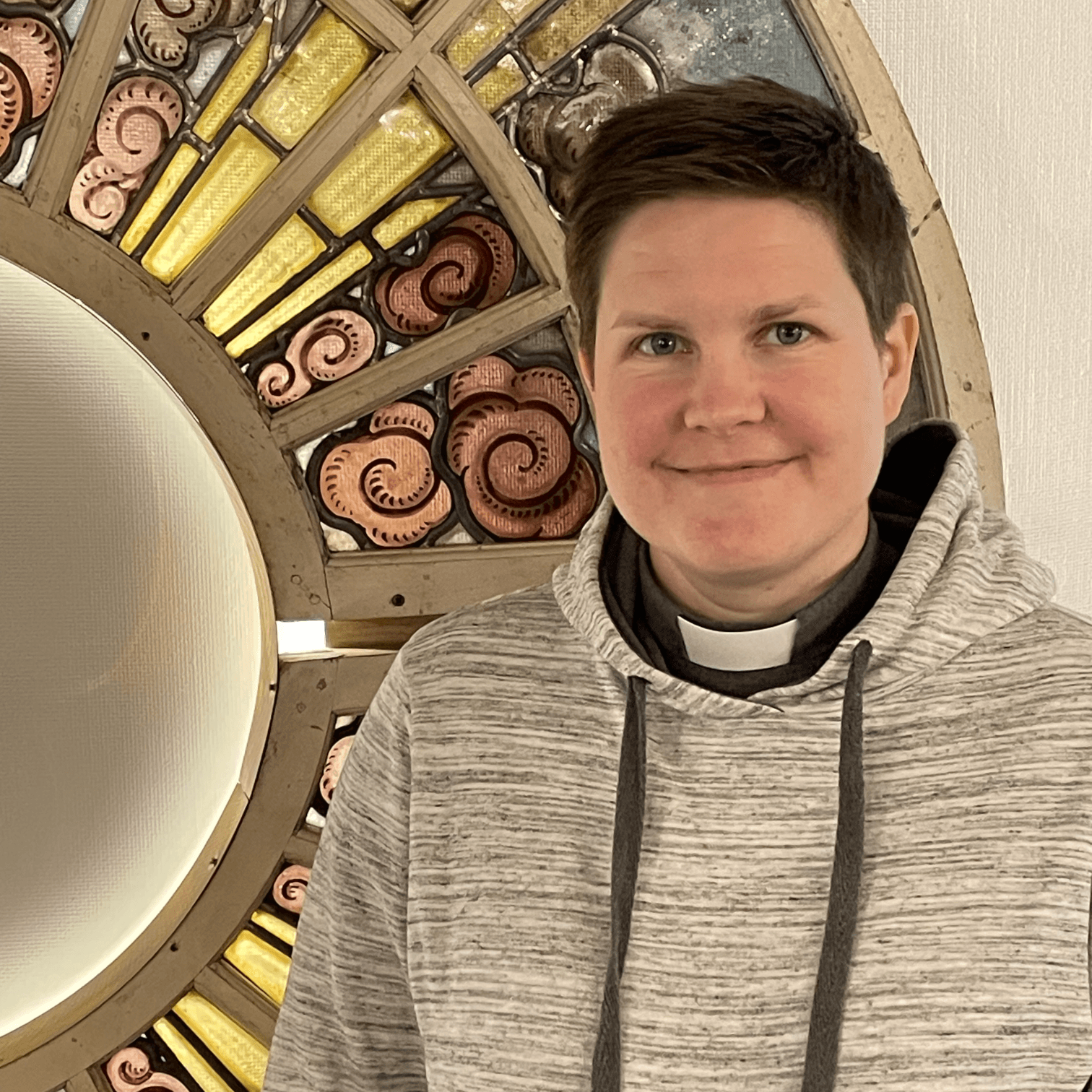 Prästen Sunniva Rettinger. Foto: Svenska kyrkan