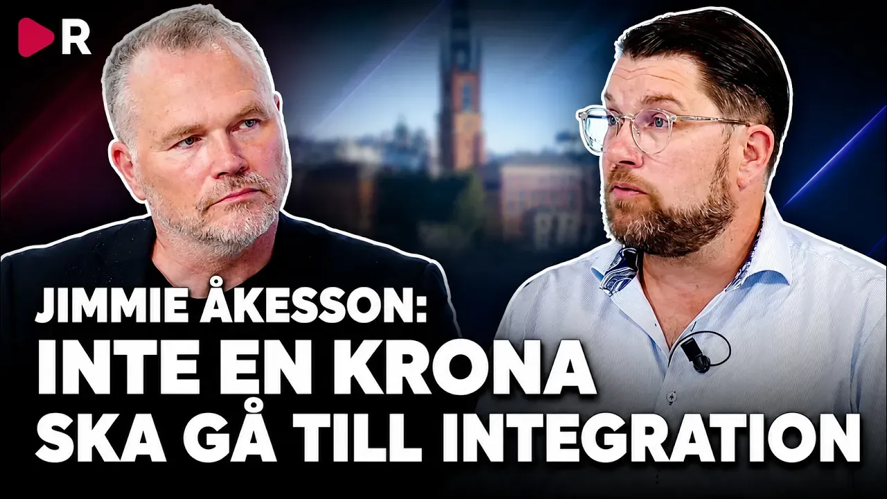 Jimmie Åkesson: Inte en krona ska gå till integration