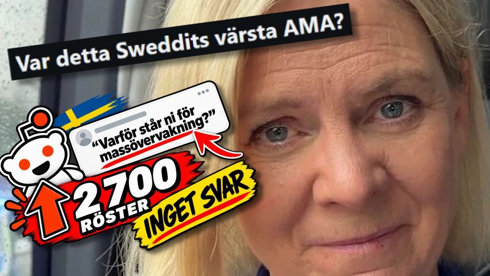 Magdalena Anderssons frågestund storsågas