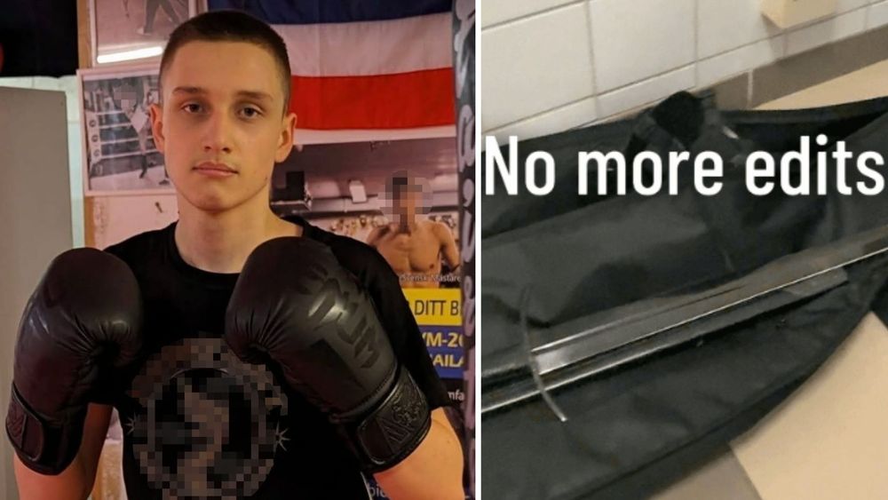 Riks avslöjar: 18-årige Liam utförde svärdattacken 