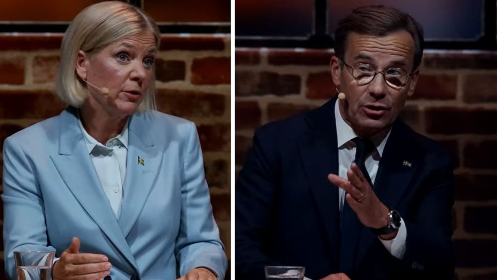 Kristersson rasar mot Andersson: "Makalöst hyckleri"