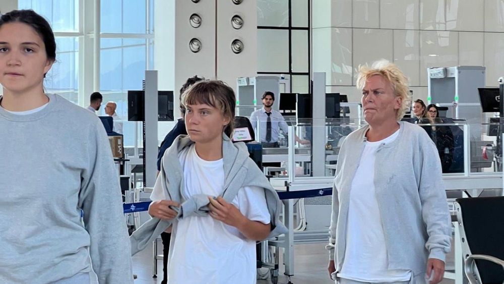 Greta Thunberg deporterad från Israel