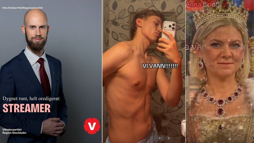 Vänsterns halvnakna arabiska segerfest