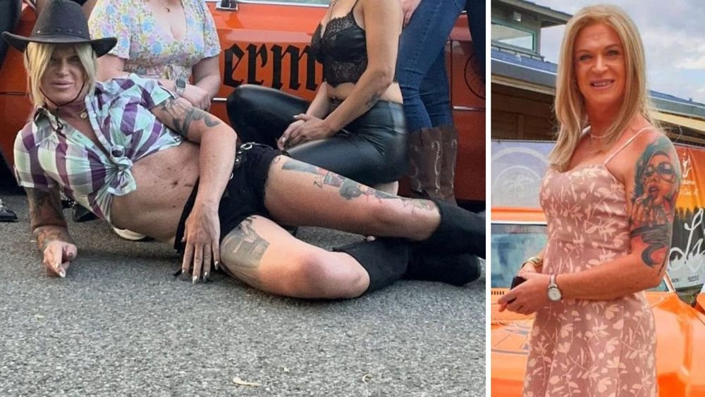 Transsexuell "poliskvinna" döms för våldtäkt mot tonårsflicka