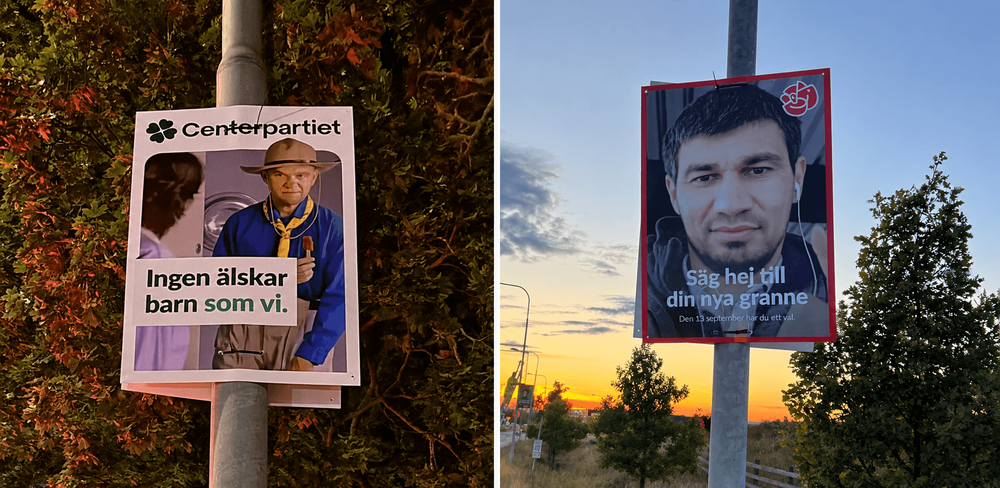 Chang Fricks skämtaffischer får politikerna att rasa