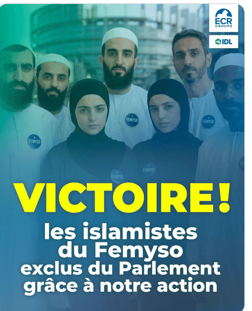 Kritiserad muslimsk paraplyorganisation portas från EU-parlamentets aktiviteter