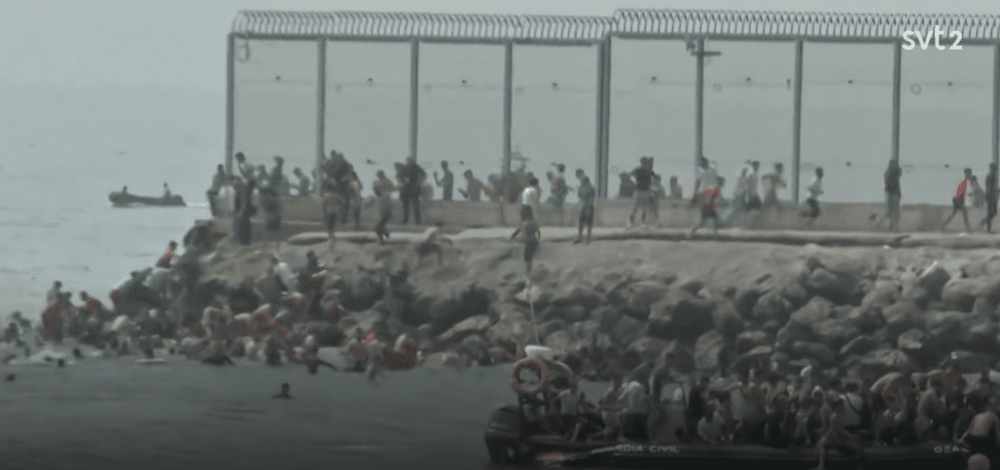 49 000 illegala migranter uppskattas ha tagit sig in i Spanien - Reuters
