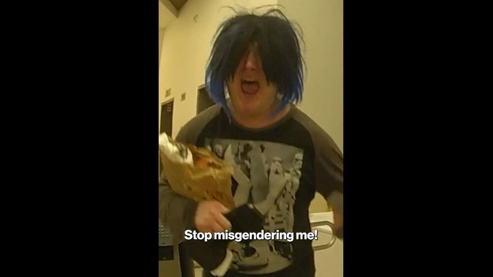 Transstudentens hysteriska utbrott: "Sluta felköna mig!"