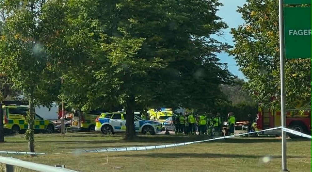 JUST NU: Machete-attack på gymnasieskola i Fagersta: Flera skadade