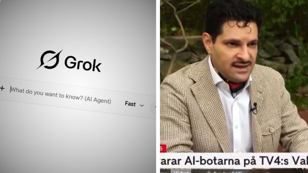 TV4 varnar för AI – för att Grok vill rösta på Sverigedemokraterna