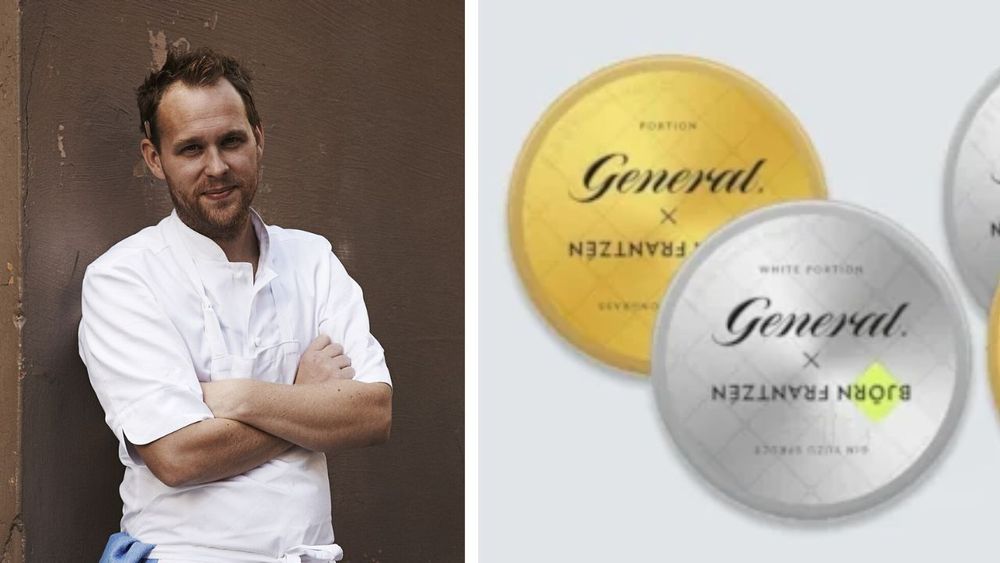 Stjärnkock ger sig in i snusbranschen