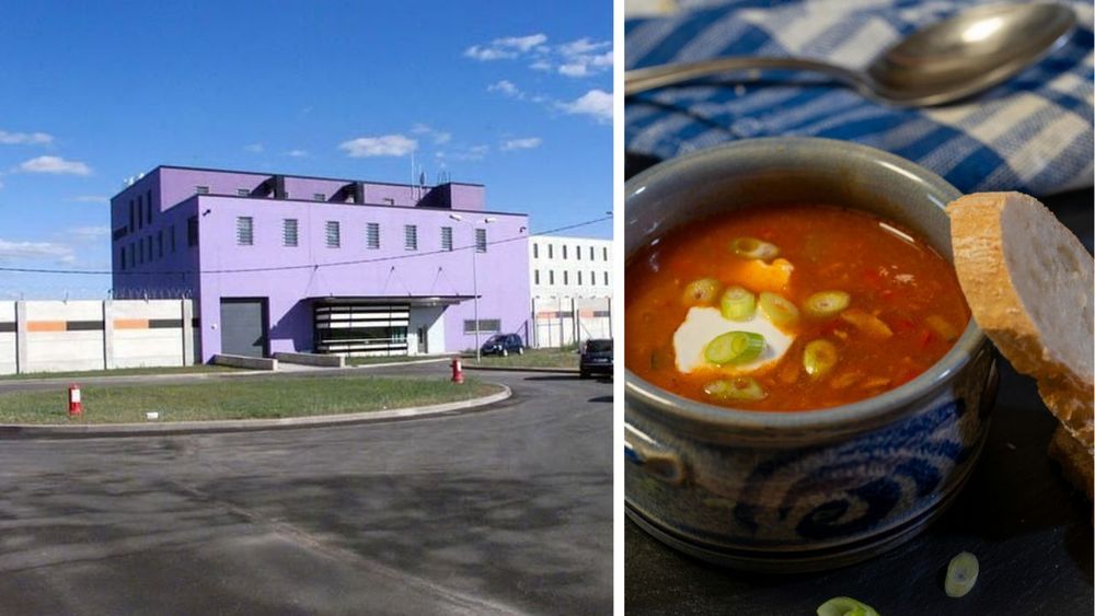 Här är maten Sveriges fångar i Estland serveras