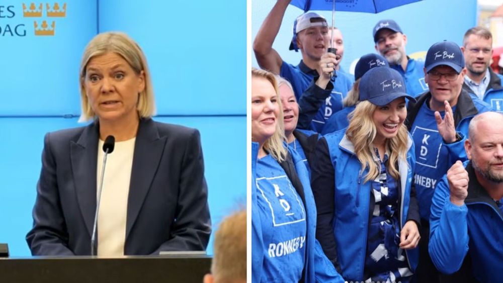 Magdalena Andersson förbisprungen – av Ulf Kristersson och Ebba Busch