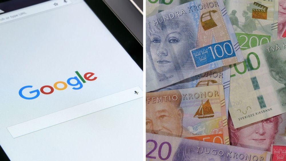 Google döms till miljardbot i Sverige