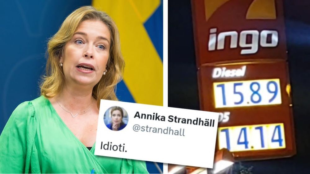 Storbråk om sänkta bränslepriser – Strandhäll (S) rasar