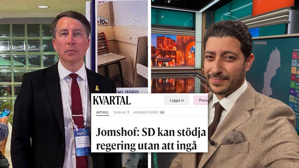 SVT-profil om bråket mellan Jomshof och Kvartal: "Juridisk gråzon"