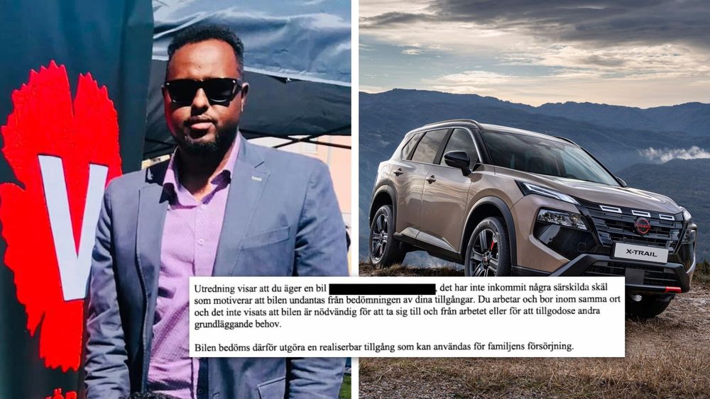 V-politiker nekas socialbidrag för att köra SUV