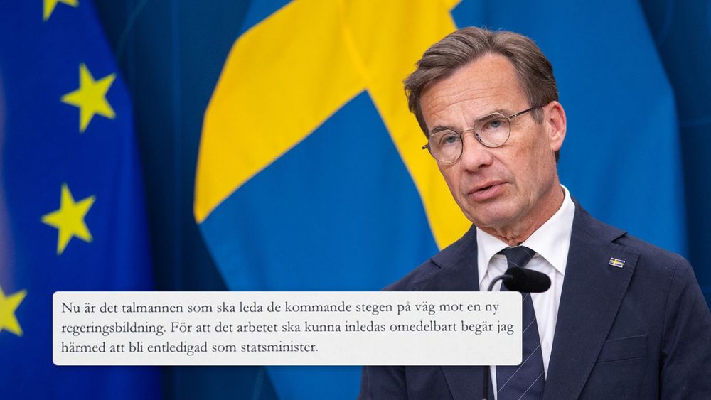 Ulf Kristersson avgår