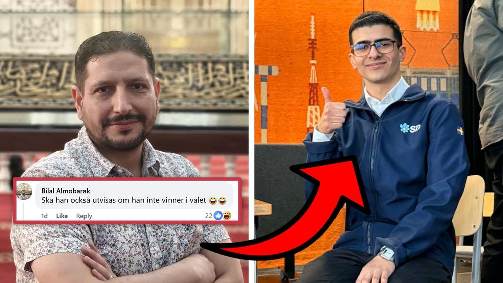 Musa, 19, kandiderar för SD – hånas av Migrationsverket-profil