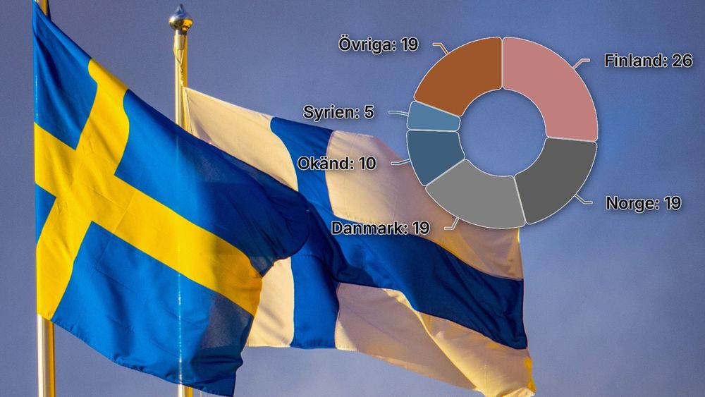 Finnar, danskar och norrmän toppar ny medborgarskapsstatistik