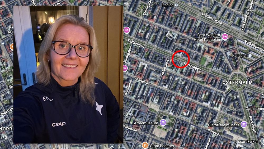 Lotta, 57, blev ihjälkörd på Östermalm 
