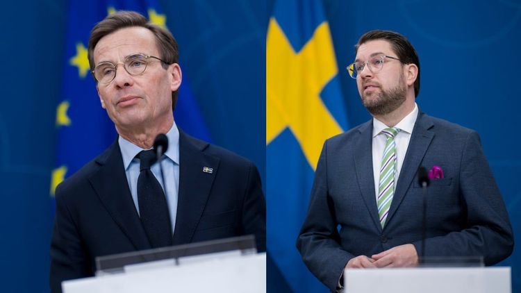 Jimmie Åkessons (SD) förtroende ökar –  Kristerssons (M) dalar  