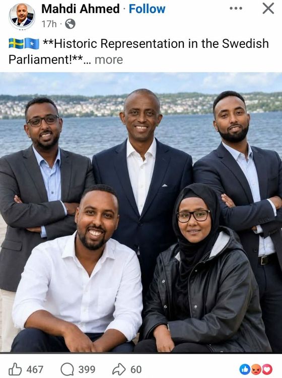 Somaliska diasporan blev svenska valets stora vinnare