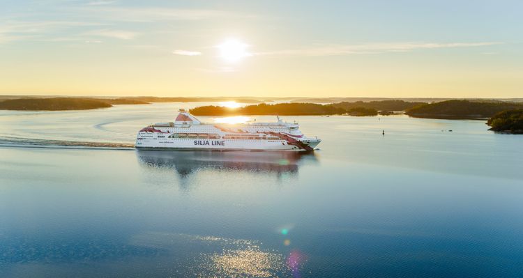 Oron i Mellanöstern får Finlandsfärjor att sakta in