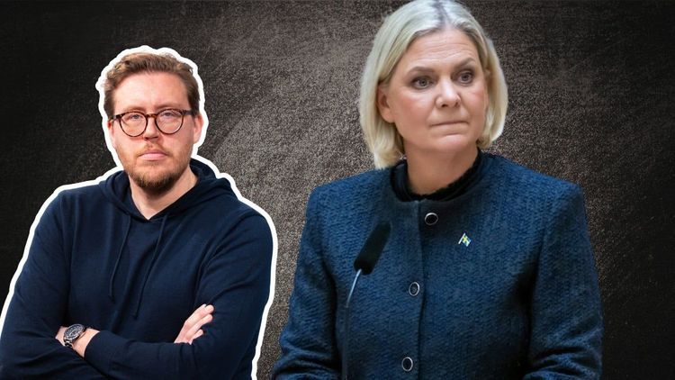 Carl Eos: Magdalena Andersson på väg mot regering med "stolta kommunister"