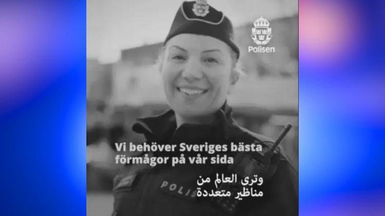 Svensk polis ska prata svenska
