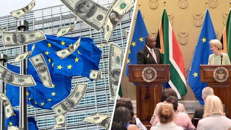 EU ger Sydafrika 50 miljarder i ”stödpaket”