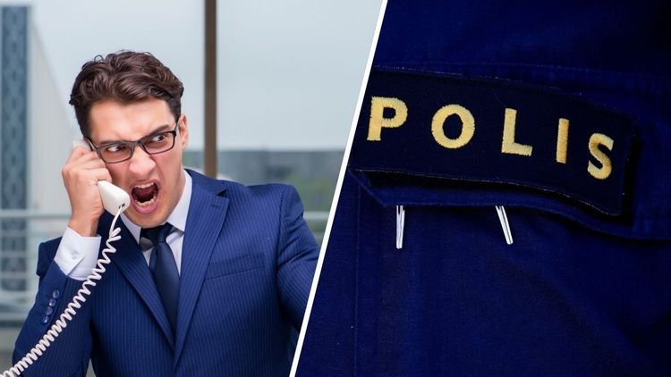 Man i Borås ringde polisen hundratals gånger och spelade upp Hitler-tal